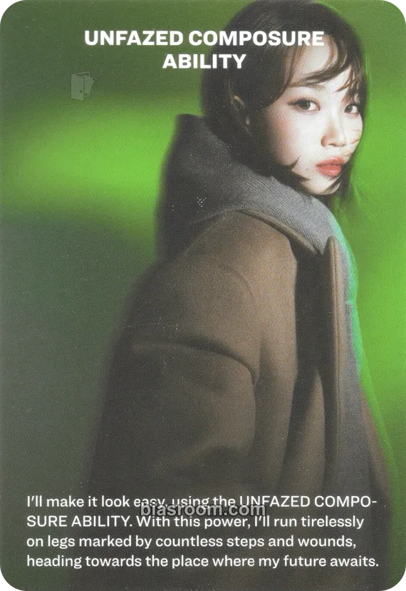 Kim Chaewon EASY Photocard - LE SSERAFIM - LE SSERAFIM K-pop photocard