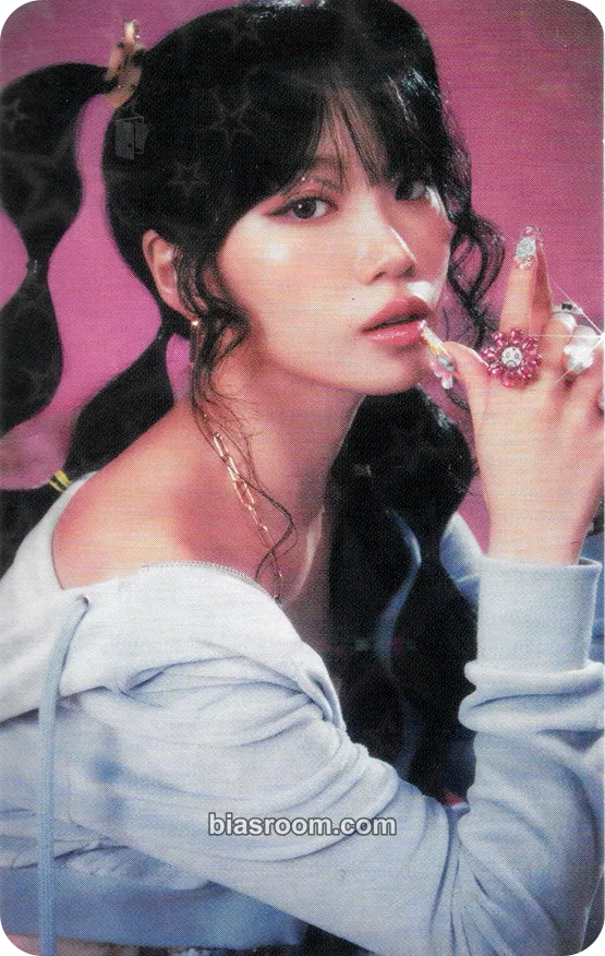 Kim Chaewon EASY Photocard - LE SSERAFIM - LE SSERAFIM K-pop photocard