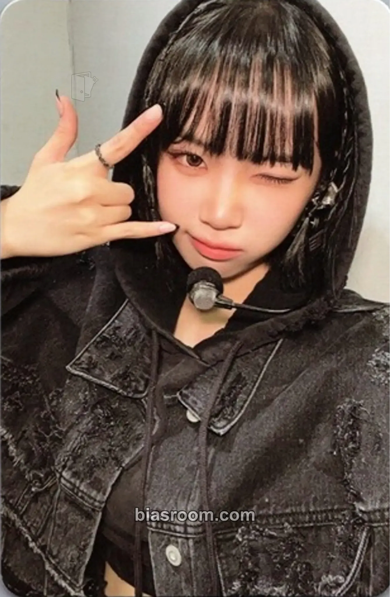 Kim Chaewon UNFORGIVEN Photocard - LE SSERAFIM - LE SSERAFIM K-pop photocard