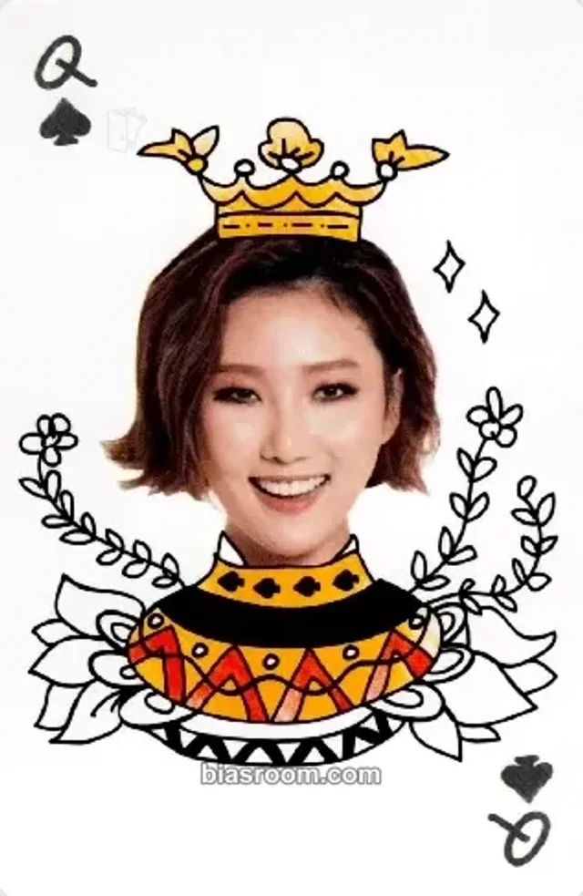 MAMAMOO - Hwasa - 2017 Moosical Curtain Call Event merch photocard set playing card