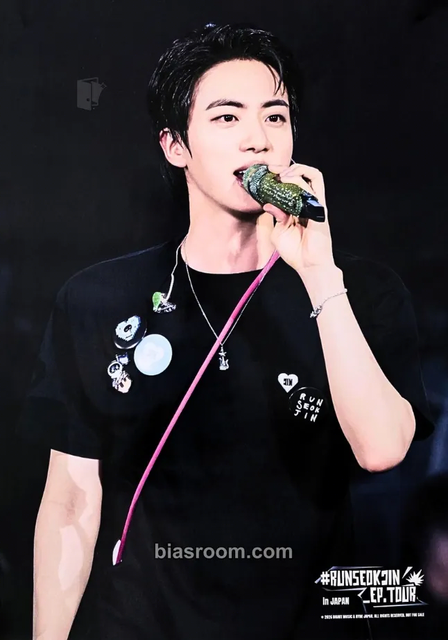 Jin #RunSeokjin_EP.Tour in Japan Bluray & Digicode Photocard - BTS - BTS K-pop photocard