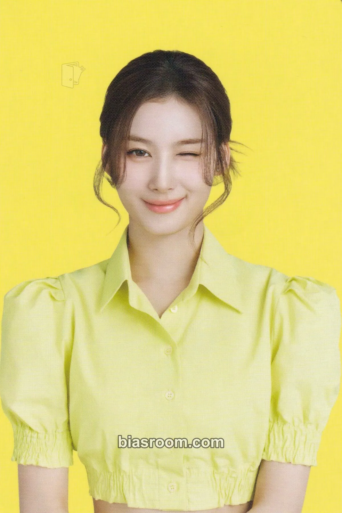 Sana TWICE x TEAZEN Photocard - TWICE - TWICE K-pop photocard