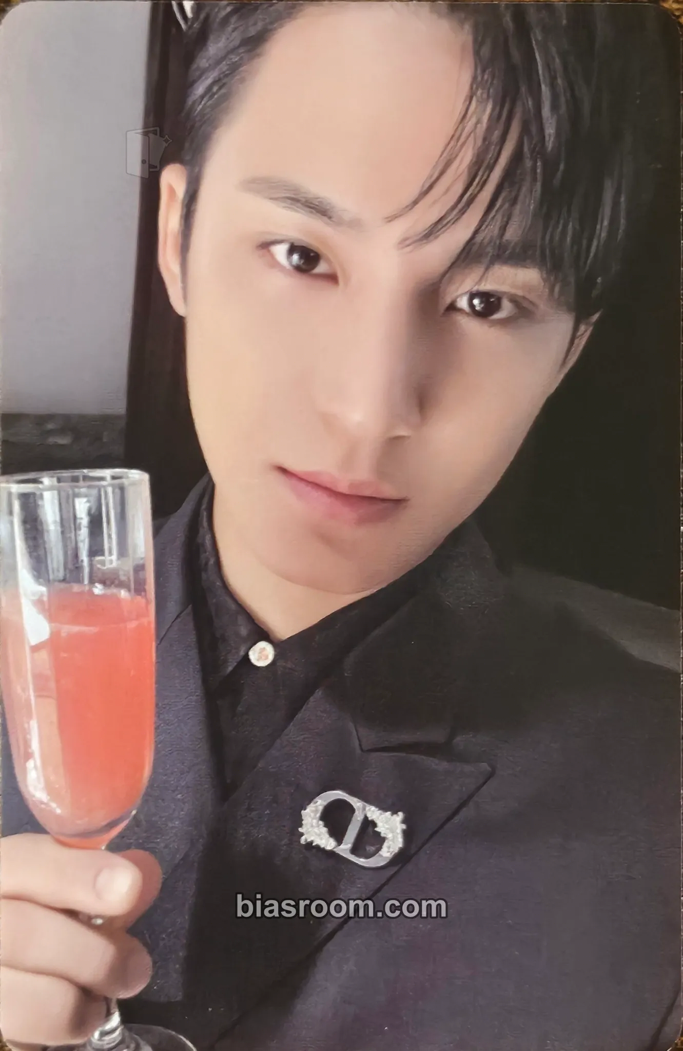 Mingyu DICON White Midnight - WxM Photocard - SEVENTEEN - SEVENTEEN K-pop photocard