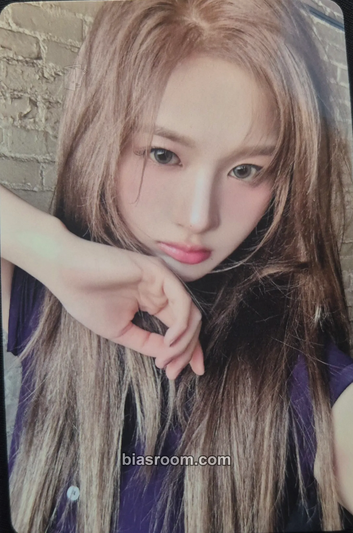 Sullyoon Blue Valentine Photocard - NMIXX - NMIXX K-pop photocard