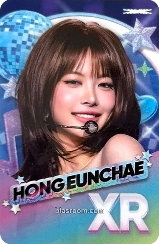 LE SSERAFIM - Hong Eunchae - 2025/2026 LE SSERAFIM TOUR “EASY CRAZY HOT” ENCORE Event lucky draw purchase benefit game event rhythm hive seoul