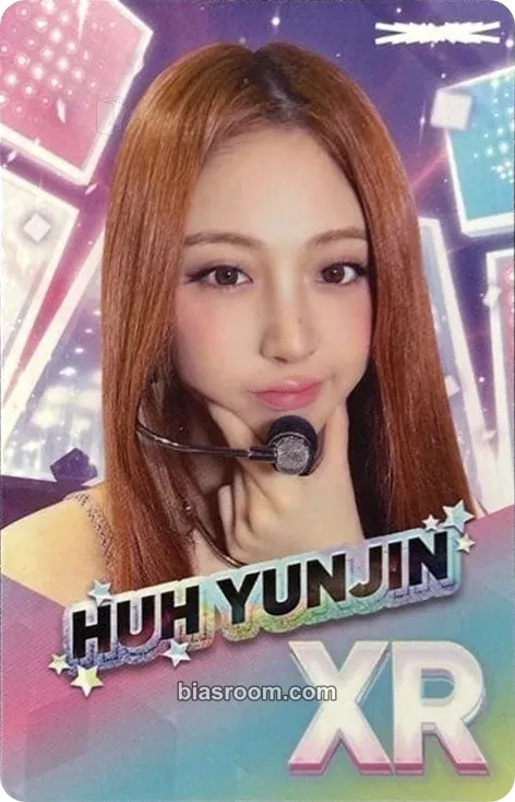 Huh Yunjin Easy Crazy Hot Tour Encore (2025/26) Photocard - LE SSERAFIM - LE SSERAFIM K-pop photocard
