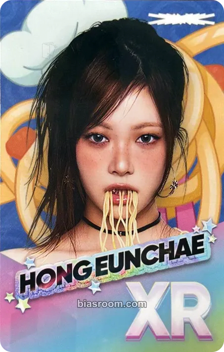 Hong Eunchae Easy Crazy Hot Tour Encore (2025/26) Photocard - LE SSERAFIM - LE SSERAFIM K-pop photocard