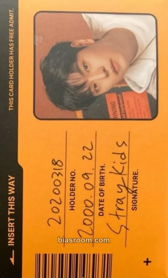 Seungmin 2025 Japan Season's Greetings - Your Hero Photocard - Stray Kids - Stray Kids K-pop photocard