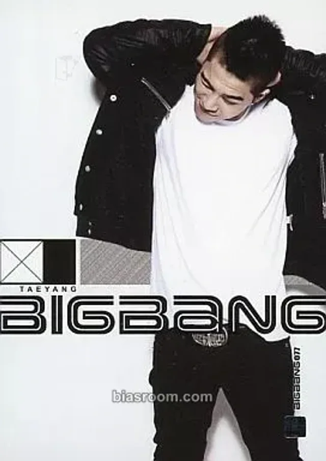 BIGBANG - Taeyang - The Best of BigBang 2006–2014 Album merch photocard collection version