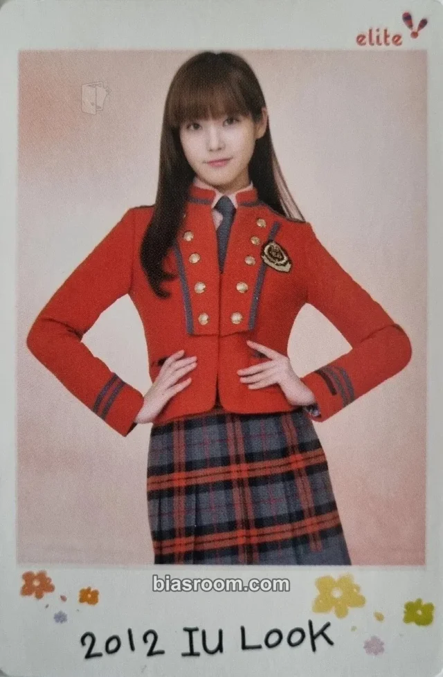 IU - IU - IU x Elite School Uniform Other brand collaboration tin case photocard set