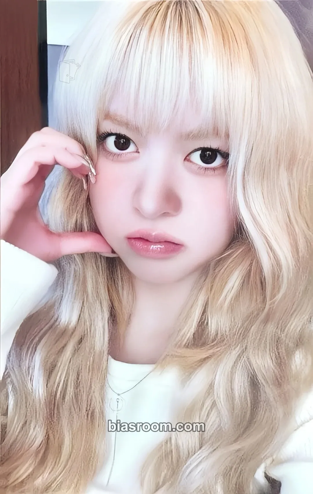 Lily Blue Valentine Photocard - NMIXX - NMIXX K-pop photocard