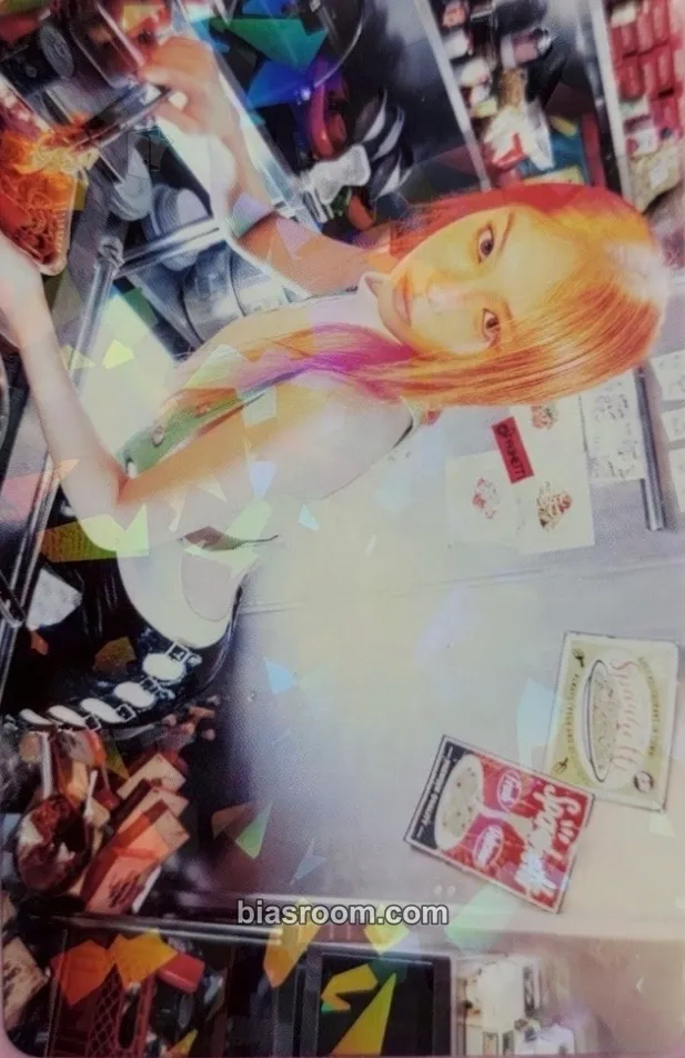 Kim Chaewon SPAGHETTI Photocard - LE SSERAFIM - LE SSERAFIM K-pop photocard