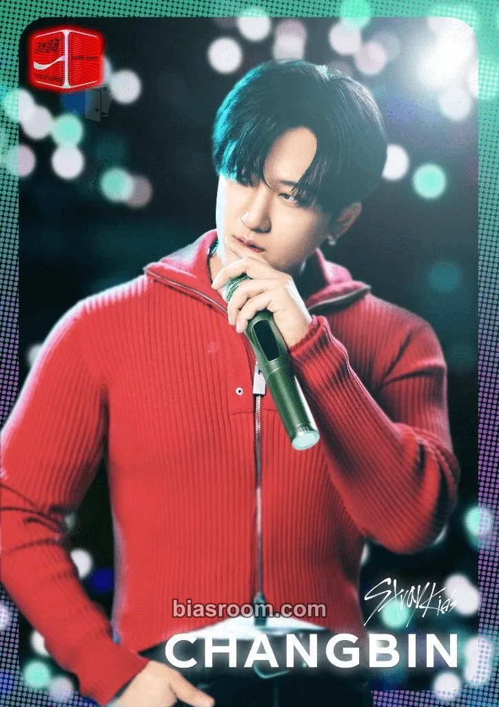 Changbin Coca‑Cola K-WAVE Zero Sugar Photocard - Stray Kids - Stray Kids K-pop photocard