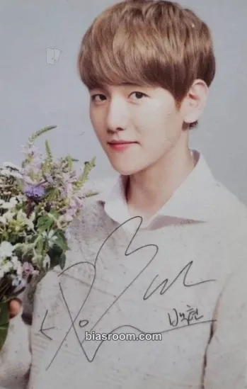 Baekhyun EXO × Nature Republic Photocard - EXO - EXO K-pop photocard
