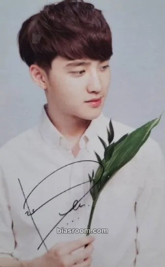 D.O. EXO × Nature Republic Photocard - EXO - EXO K-pop photocard