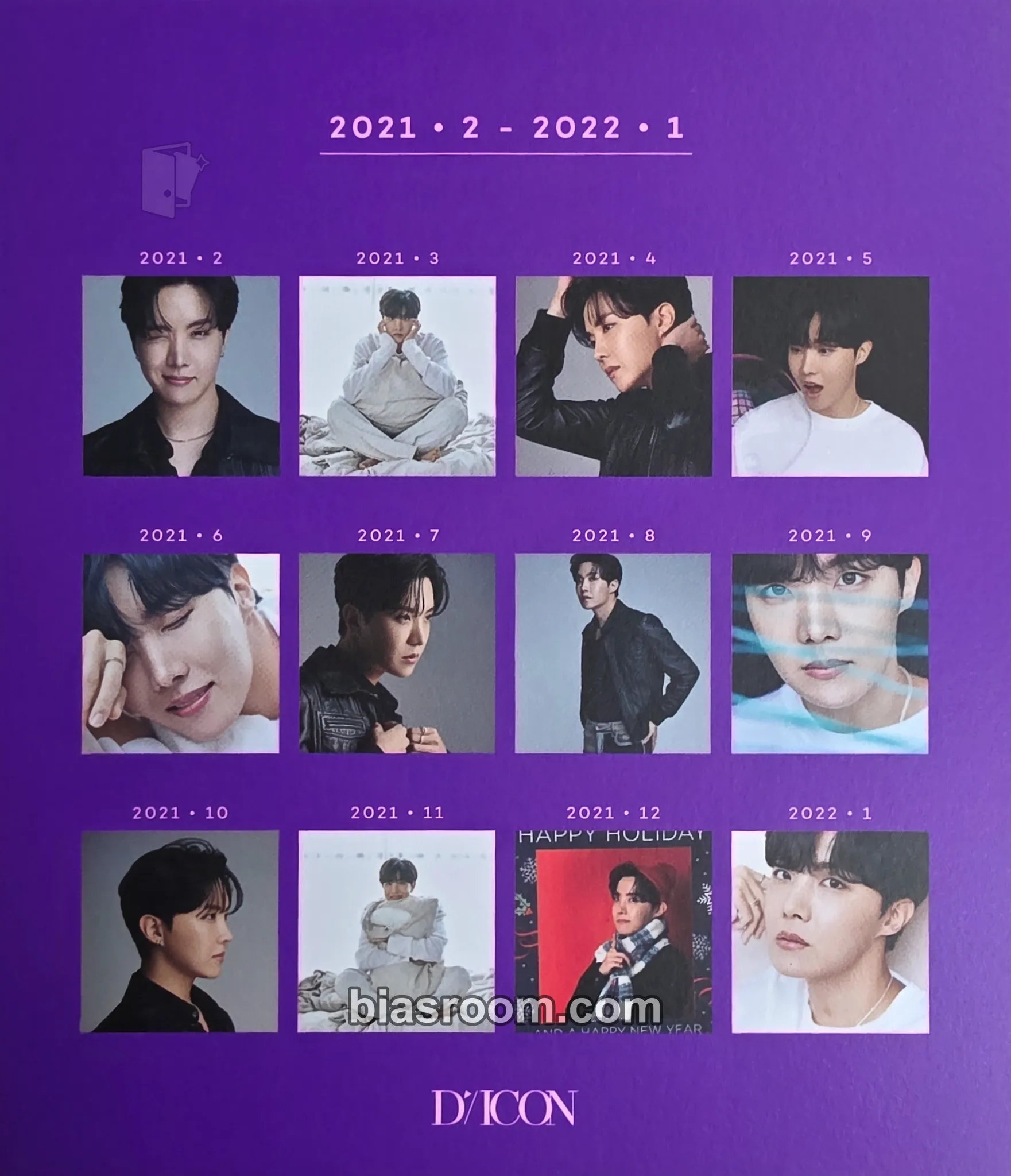 j-hope D'ICON Vol. 10 Photocard - BTS - BTS K-pop photocard