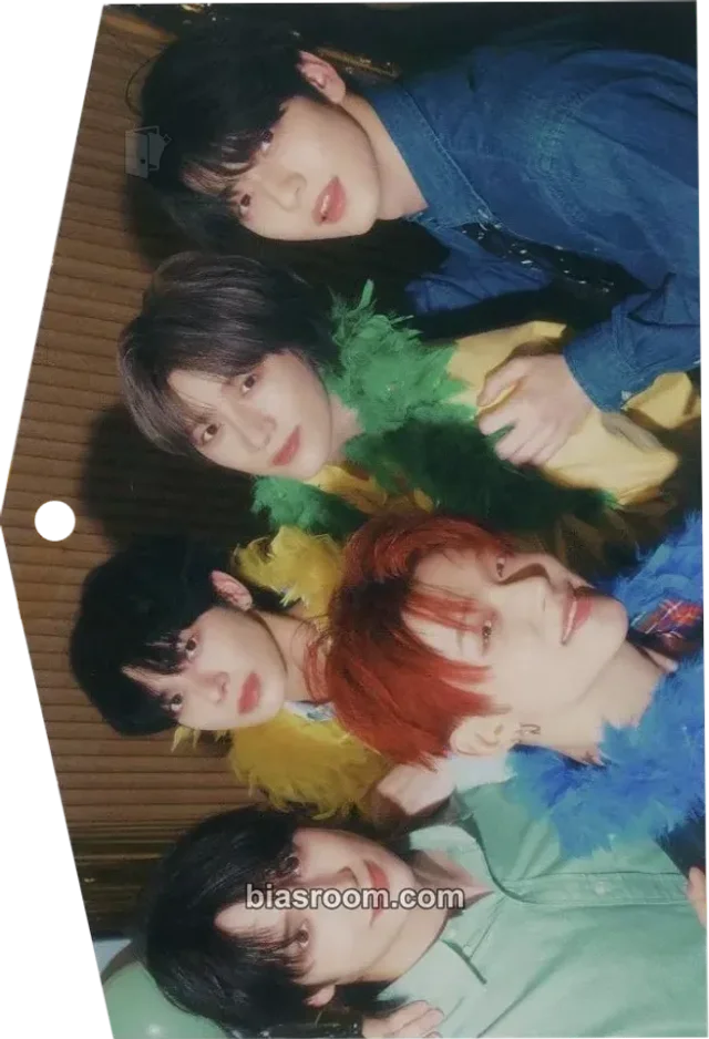 TOMORROW X TOGETHER - Other pob (pre-order benefit) weverse japan shop (wvj) horizontal non-standard size visual card