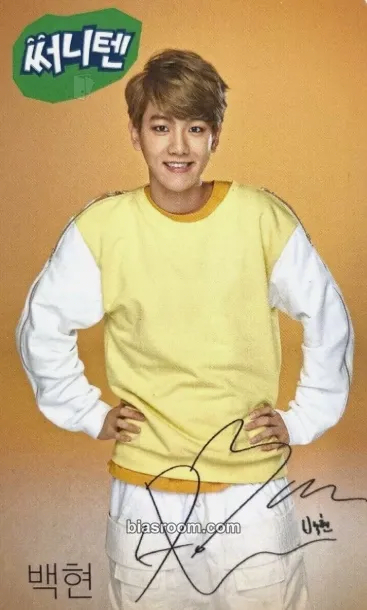 Baekhyun EXO × Sunny 10 Photocard - EXO - EXO K-pop photocard