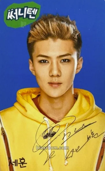 Sehun EXO × Sunny 10 Photocard - EXO - EXO K-pop photocard
