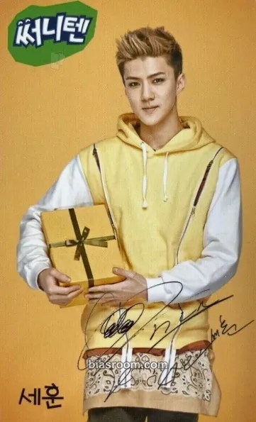 Sehun EXO × Sunny 10 Photocard - EXO - EXO K-pop photocard