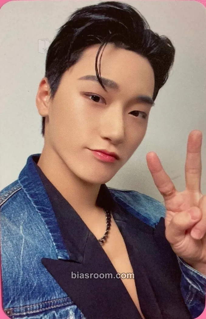 San THE WORLD EP.2 : OUTLAW Photocard - ATEEZ - ATEEZ K-pop photocard