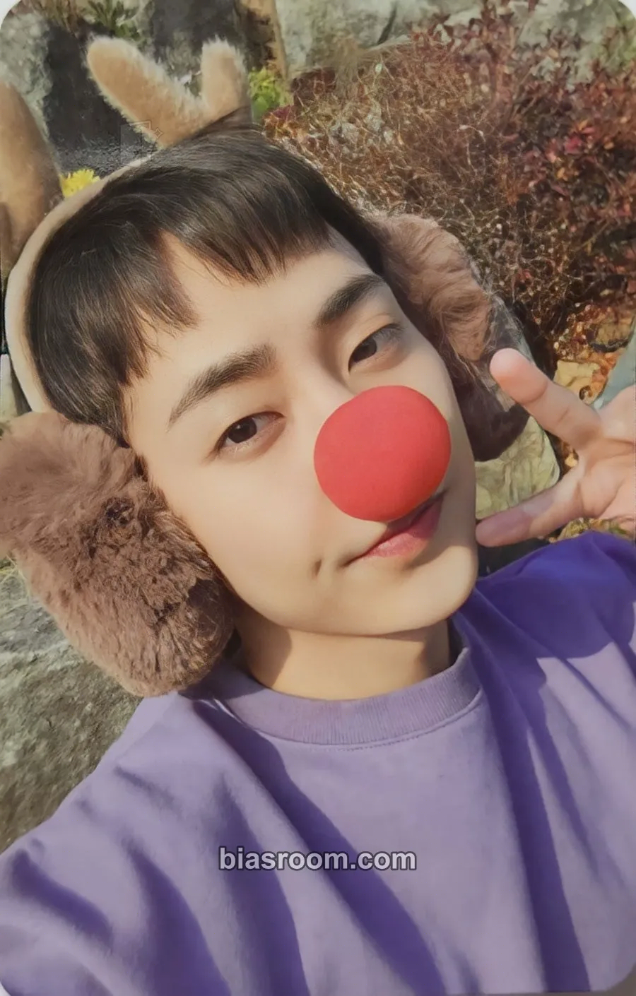Xiumin 2022 EXO Pink Christmas MD Photocard - EXO - EXO K-pop photocard