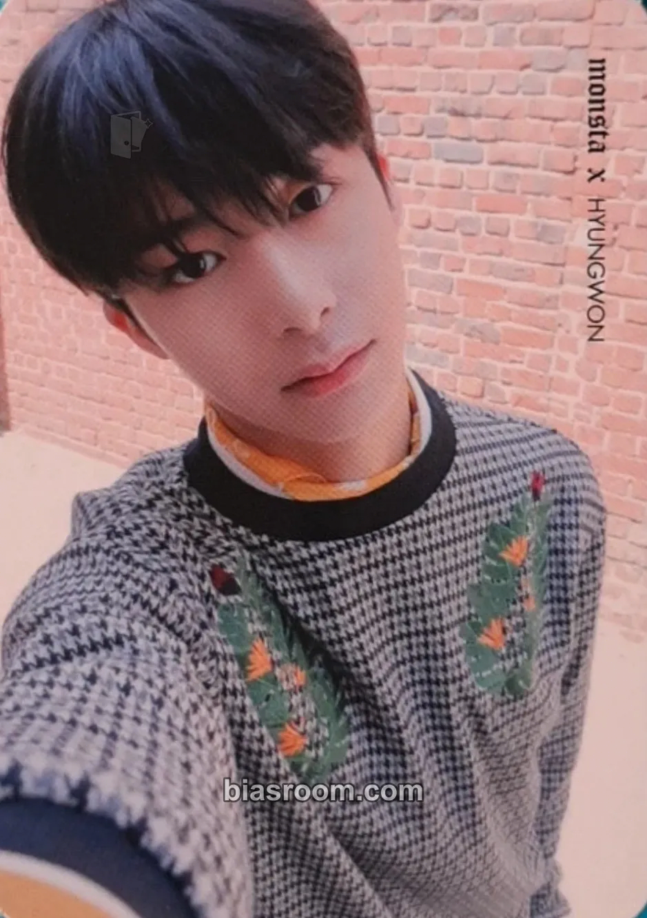 Hyungwon Shine Forever Photocard - MONSTA X - MONSTA X K-pop photocard