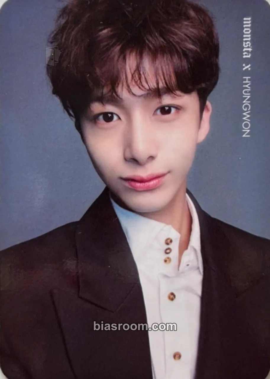 Hyungwon The Clan pt.2.5: The Final Chapter Photocard - MONSTA X - MONSTA X K-pop photocard