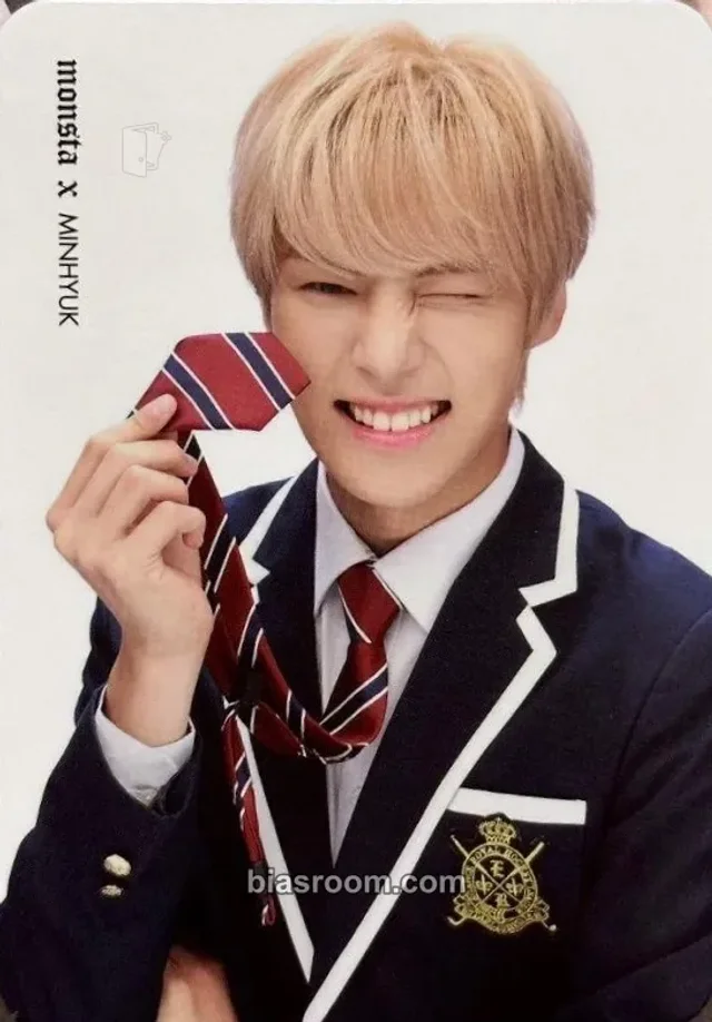 MONSTA X - Minhyuk - Rush Album secret version album photocard