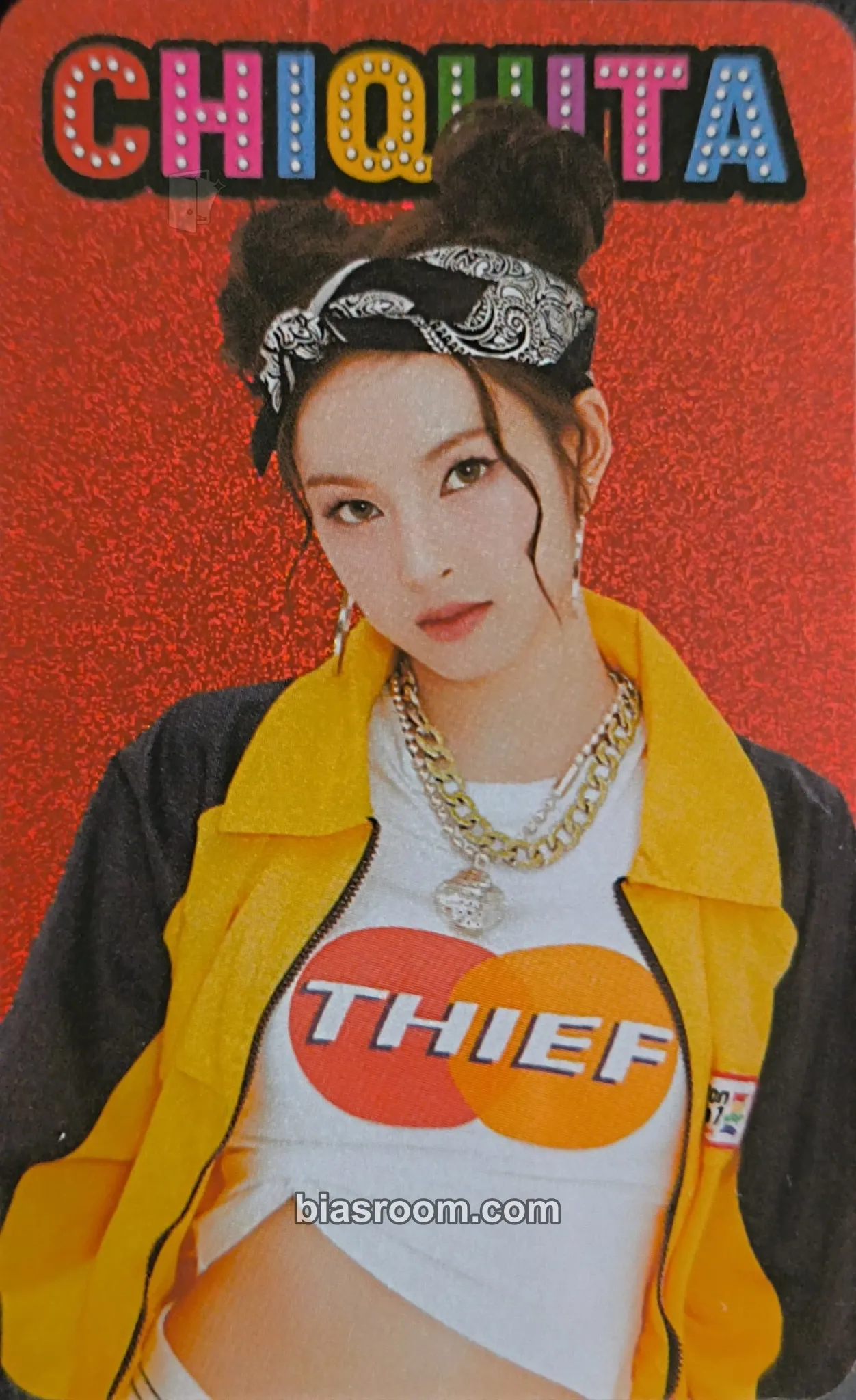 Chiquita HOT SAUCE Photocard - BABYMONSTER - BABYMONSTER K-pop photocard