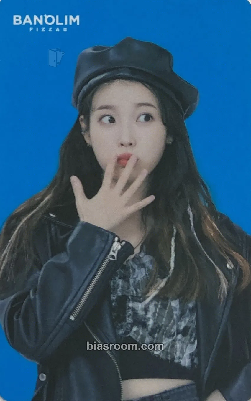 IU IU x Banolim Pizza Photocard - IU K-pop photocard