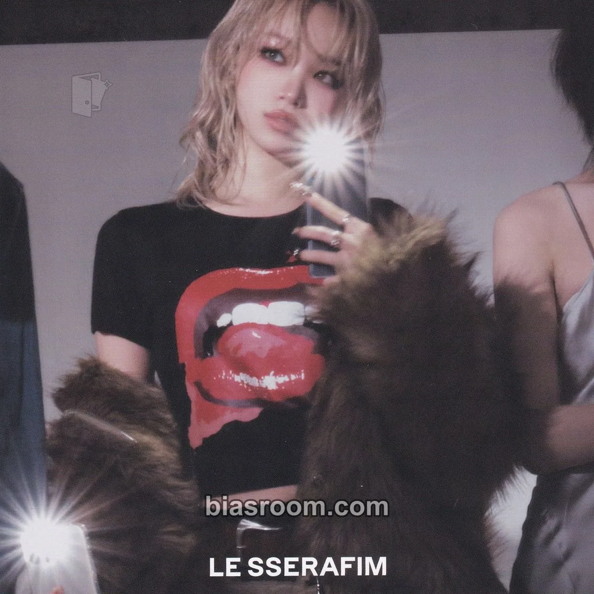 Kim Chaewon CRAZY Photocard - LE SSERAFIM - LE SSERAFIM K-pop photocard