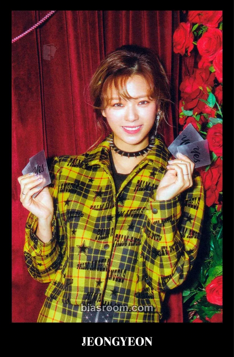 Jeongyeon YES or YES Photocard - TWICE - TWICE K-pop photocard