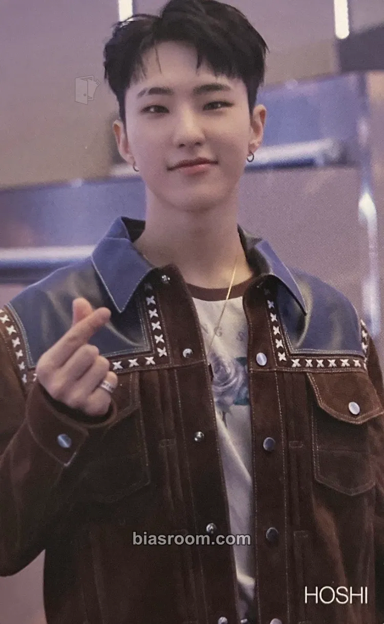 Hoshi Attacca Photocard - SEVENTEEN - SEVENTEEN K-pop photocard