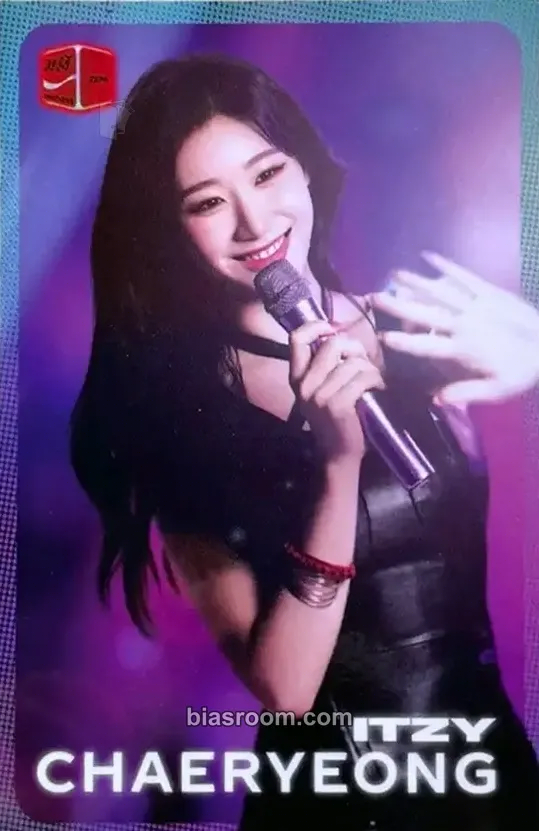 Chaeryeong Coca‑Cola K-WAVE Zero Sugar Photocard - ITZY - ITZY K-pop photocard