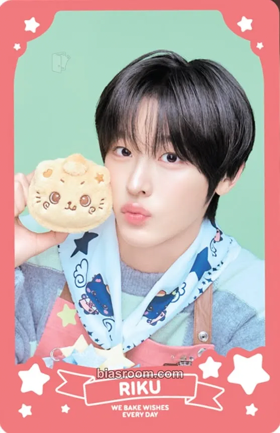 Riku WISH BAKERY Pop-up MD Photocard - NCT WISH - NCT WISH K-pop photocard