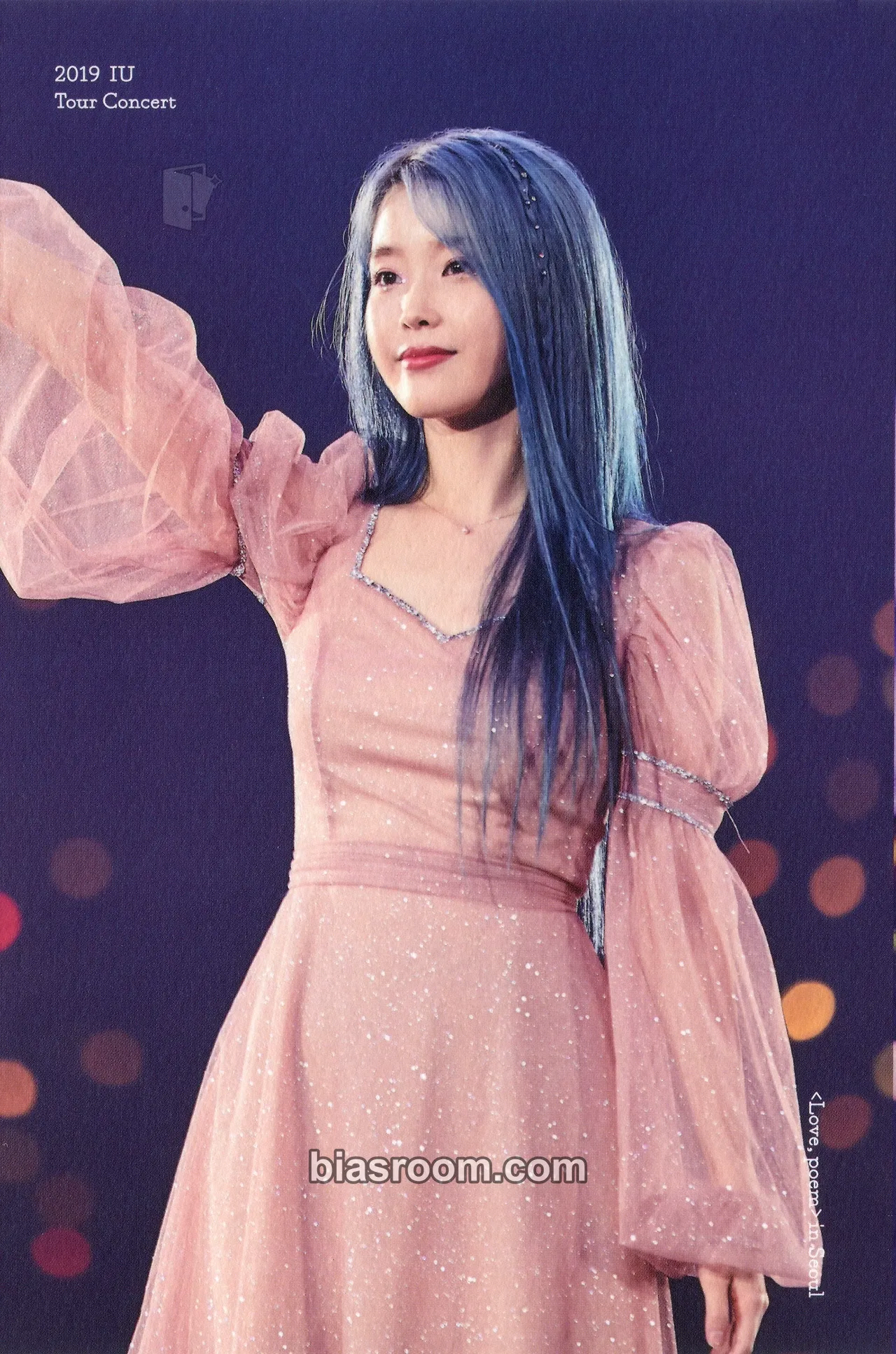 IU 2019 IU Tour Concert <Love,poem> in Seoul DVD & Blu-ray Photocard - IU K-pop photocard