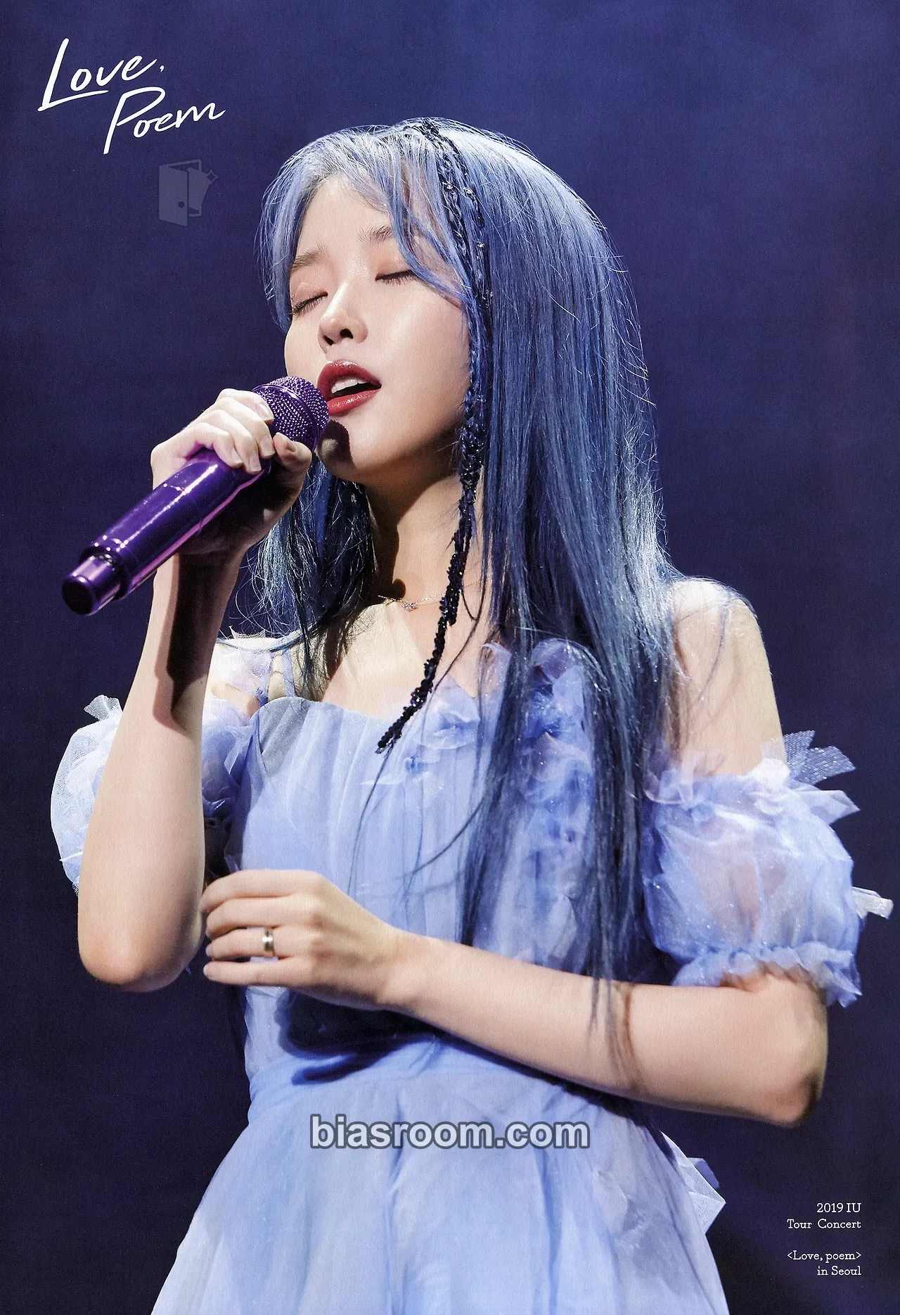 IU 2019 IU Tour Concert <Love,poem> in Seoul DVD & Blu-ray Photocard - IU K-pop photocard