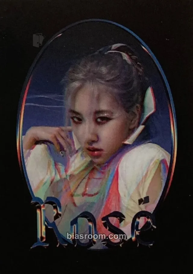 BLACKPINK - Rosé - How You Like That (Special Edition) Album merch photocard photocard set trading card