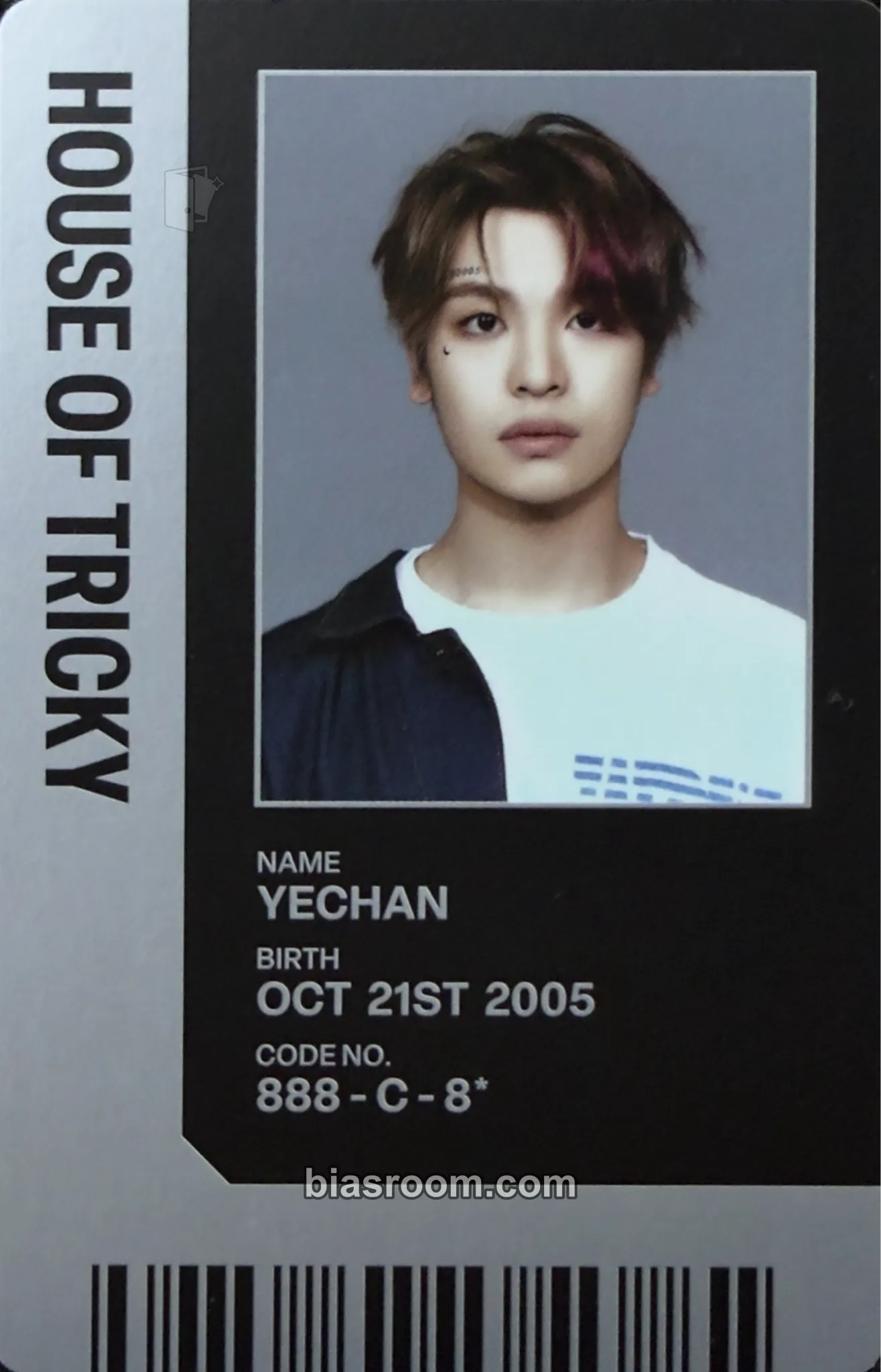 Yechan HOUSE OF TRICKY : Trial And Error Photocard - xikers - xikers K-pop photocard