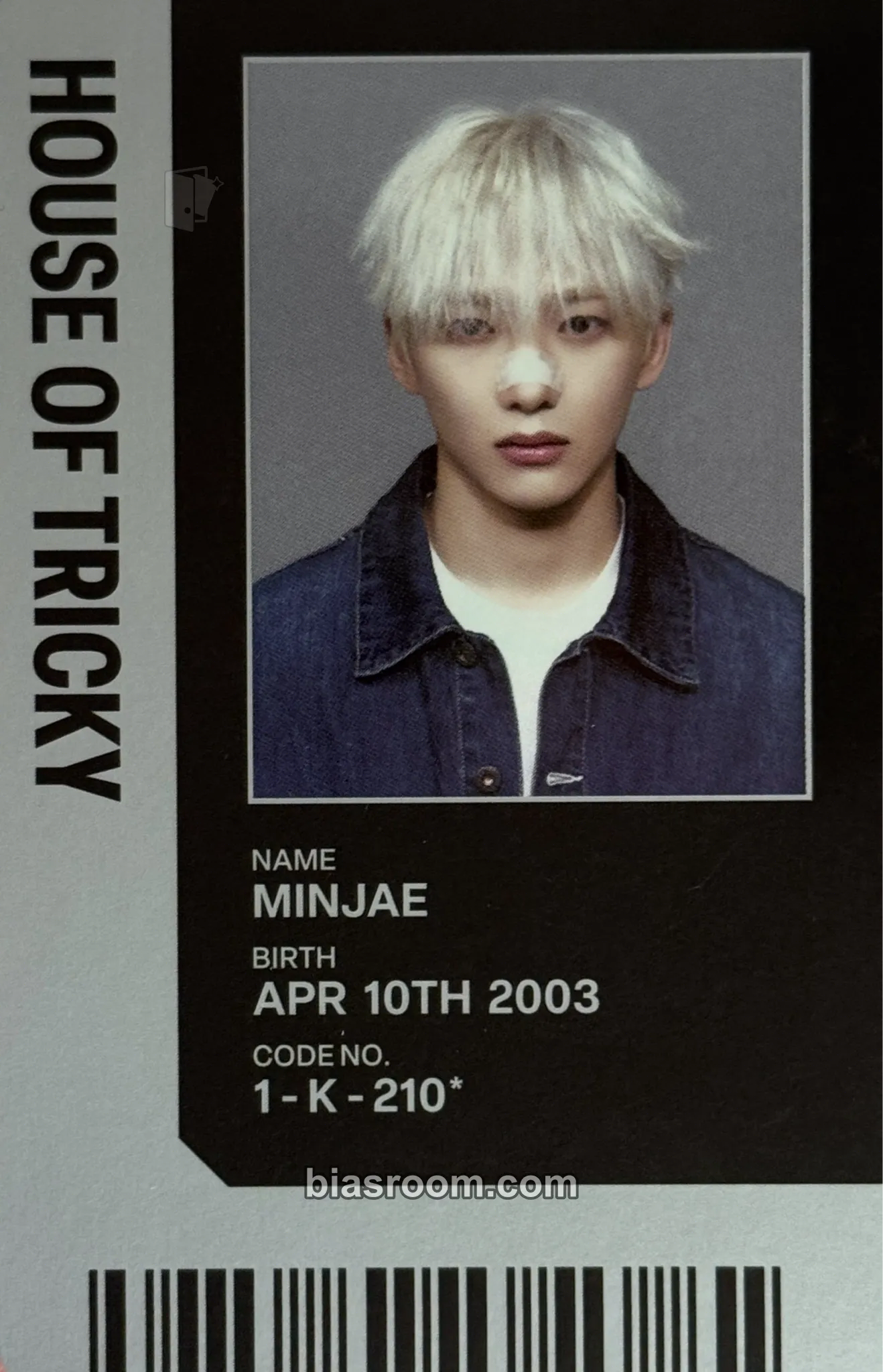 Minjae HOUSE OF TRICKY : Trial And Error Photocard - xikers - xikers K-pop photocard