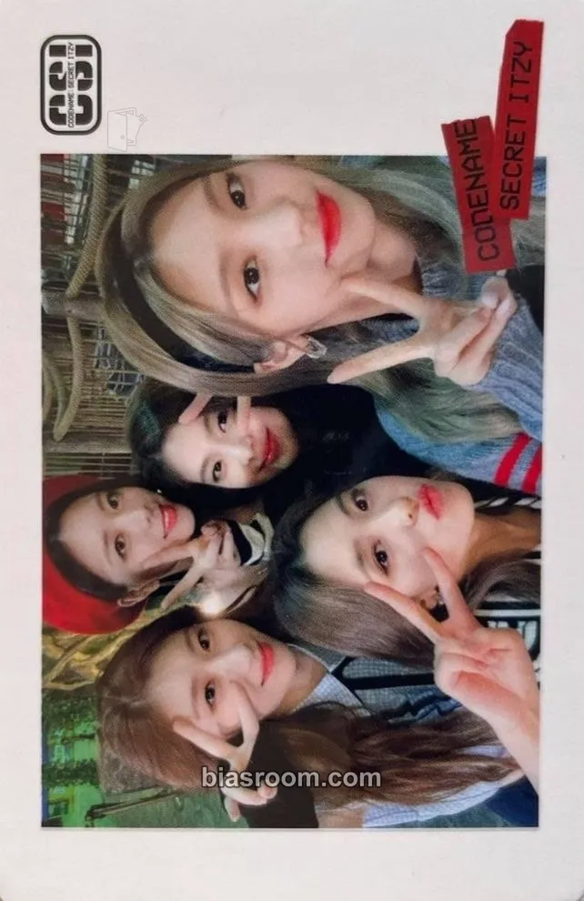 Codename : Secret ITZY Photocard - ITZY - ITZY K-pop photocard