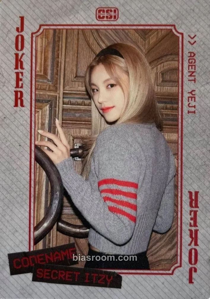 Yeji Codename : Secret ITZY Photocard - ITZY - ITZY K-pop photocard