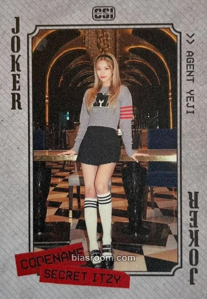 Yeji Codename : Secret ITZY Photocard - ITZY - ITZY K-pop photocard