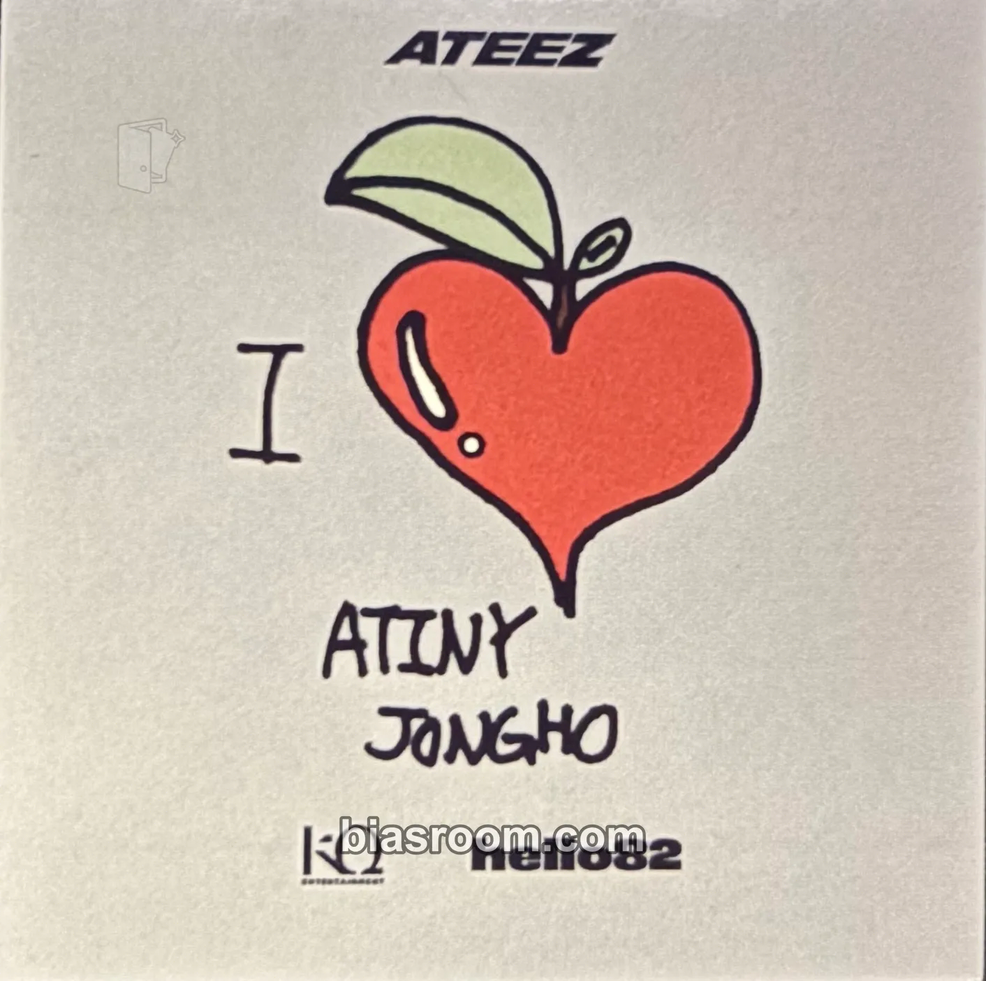 Jongho GOLDEN HOUR : Part.4 Photocard - ATEEZ - ATEEZ K-pop photocard