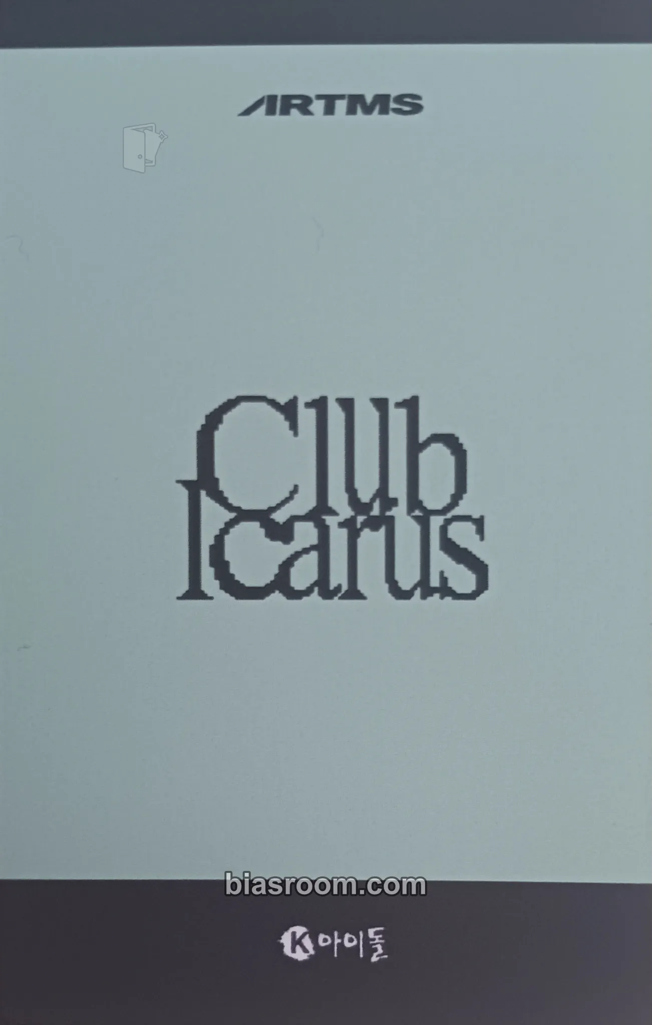 JinSoul Club Icarus Photocard - ARTMS | Bias Room