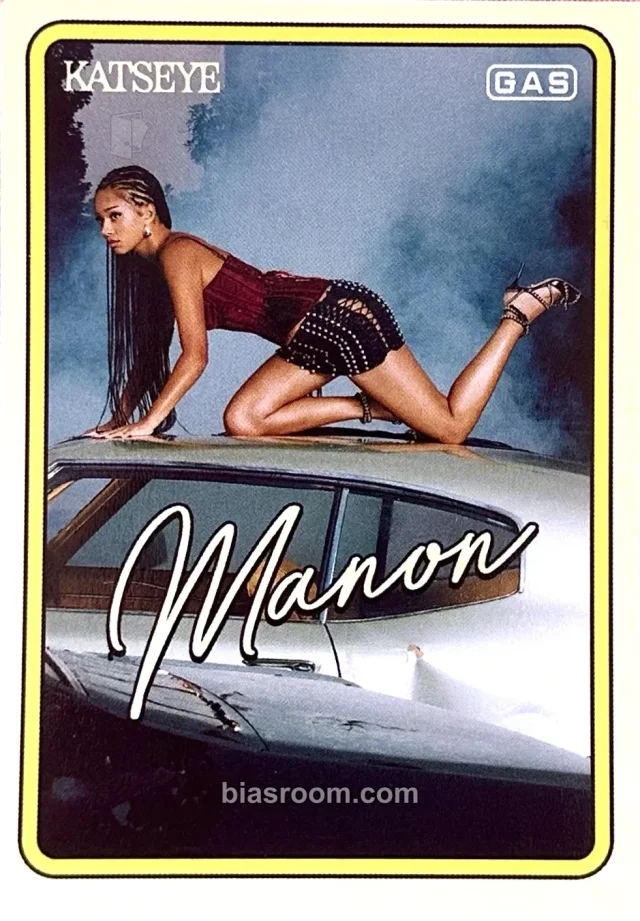 KATSEYE - Manon - GAS Trading Cards Other gas trading card