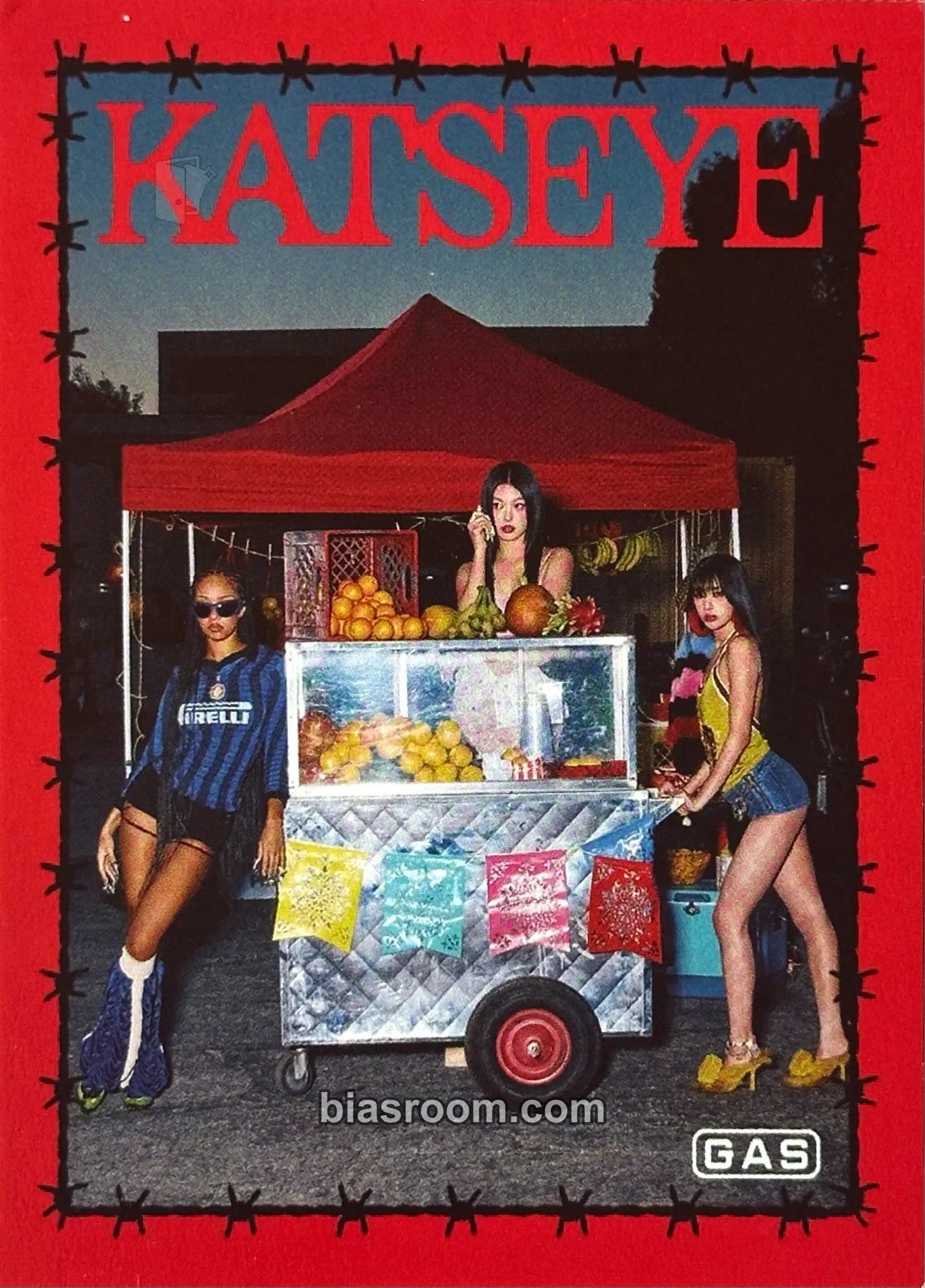 GAS Trading Cards Photocard - KATSEYE - KATSEYE K-pop photocard