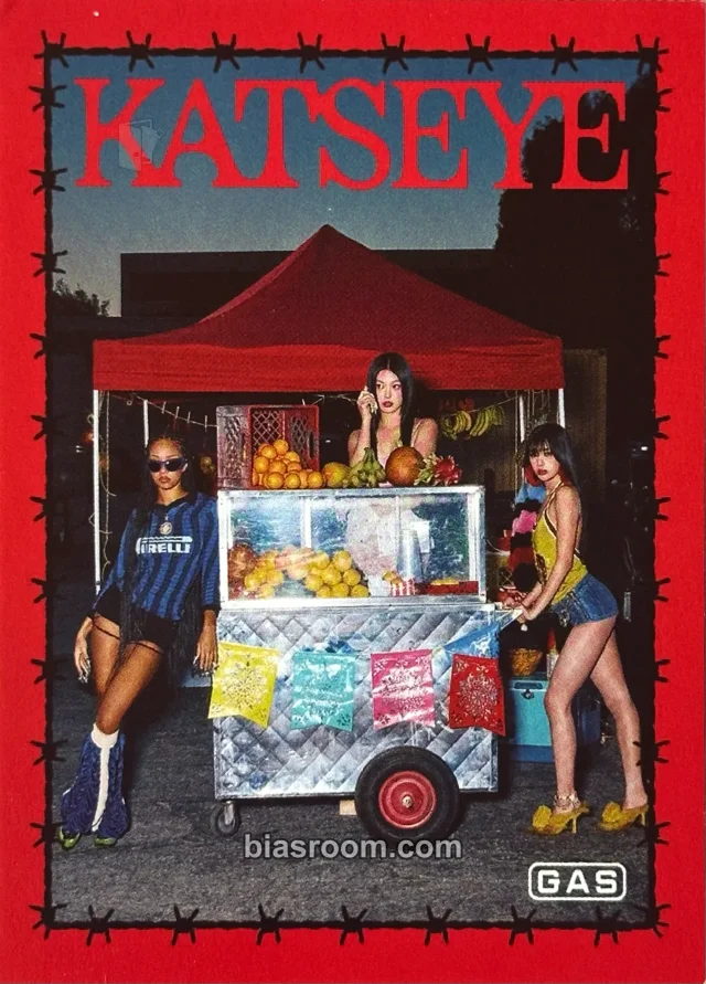 KATSEYE - Sophia & Manon & Yoonchae - GAS Trading Cards Other gas trading card