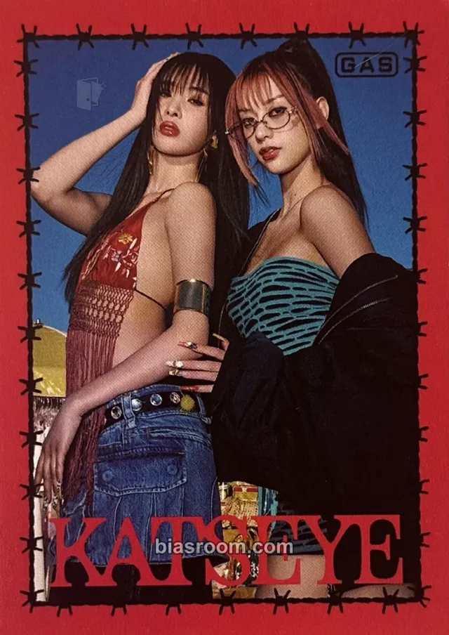KATSEYE - Sophia & Megan - GAS Trading Cards Other trading card gas